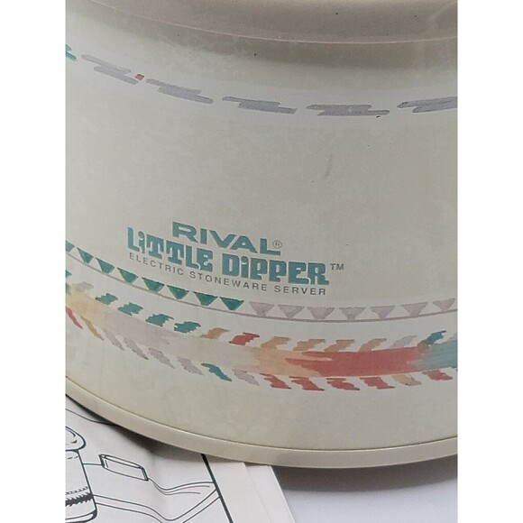 Rival Little Dipper Mini Crock Pot Southwest Style Model 3204 NOS - NEW OPEN BOX - Picture 7 of 16